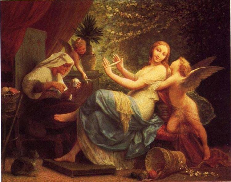 Henri-Pierre Picou Innocence Seduced by Love Germany oil painting art